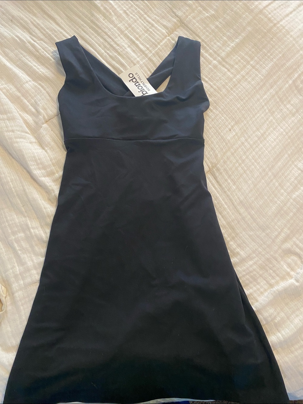 Biondo Beverly Hills Athletic Dress
Black Sleeveless Scoop-Neck Mini Dress